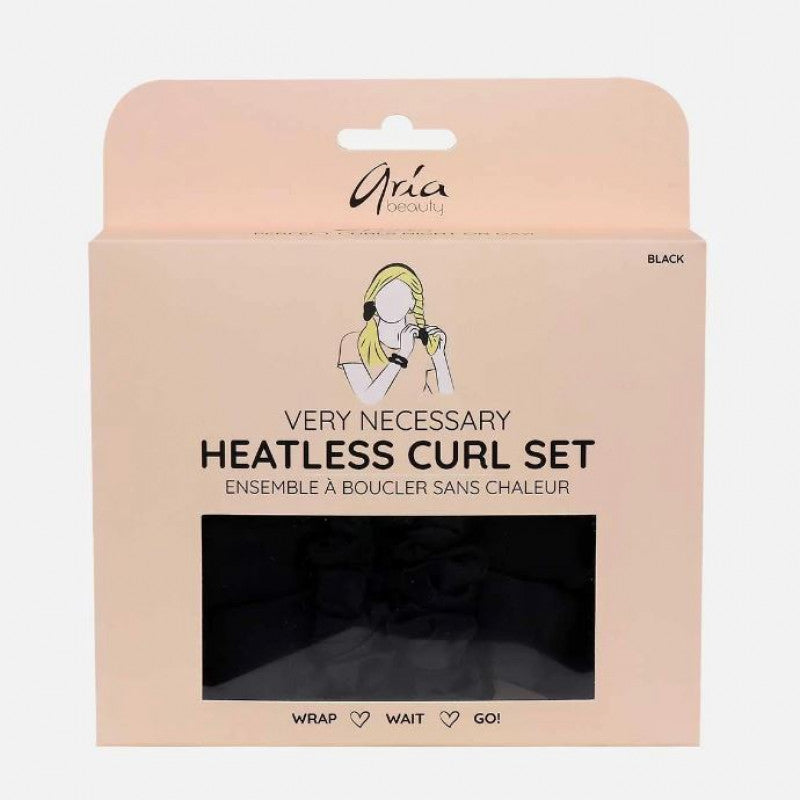 Aria Heatless Curl Set Black