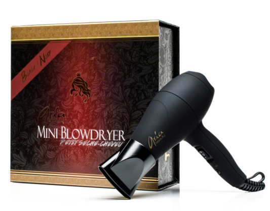 Aria Mini Blow Dryer Black