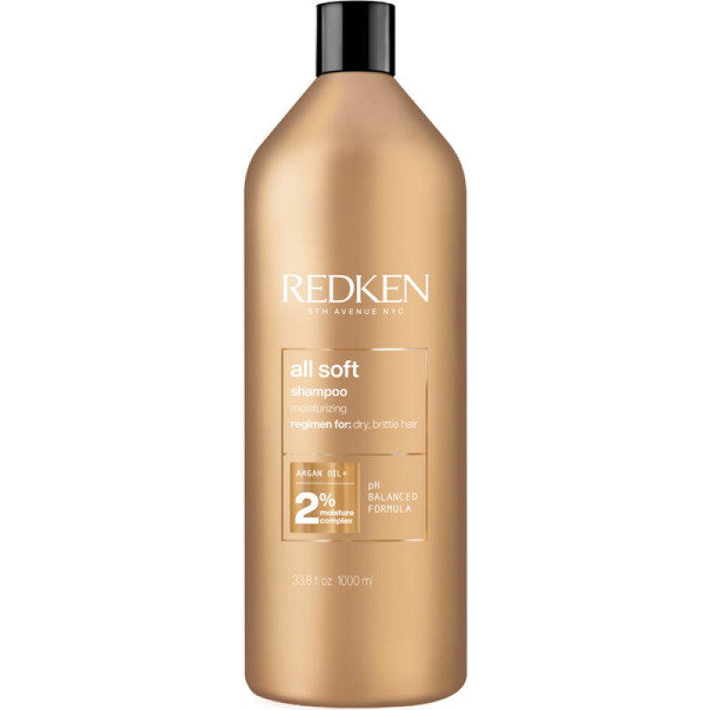 Redken all soft shampoo litre