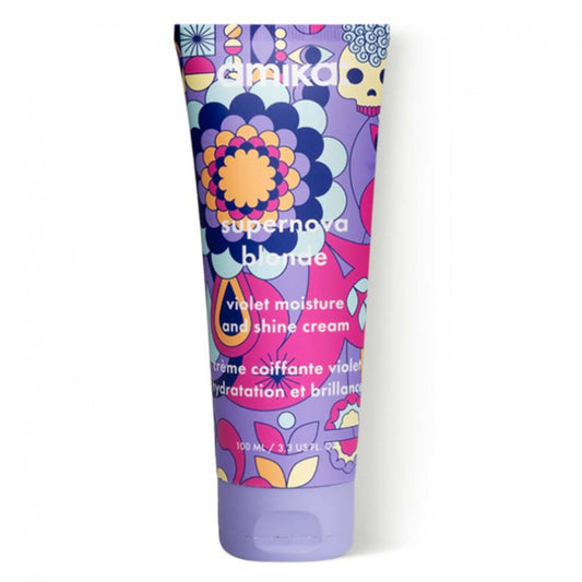 Amika: supernova blonde violet moisture & shine cream 100ml/3.38oz